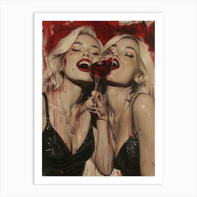 'Blood And Wine' 3 Art Print