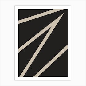 Arrows minimalism art Art Print