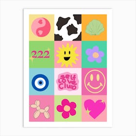 Pop Art Cute Art Print