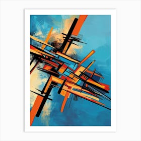 Abstract Painting 2158 Art Print