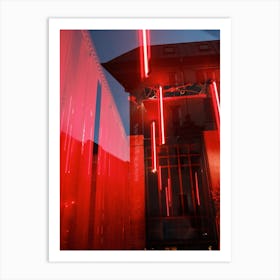 Red Room Art Print