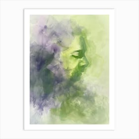 Portrait Of A Woman 445 Art Print