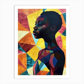 The African Woman; A Boho Snapshot Art Print