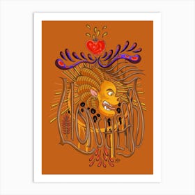 Lionheart Art Print