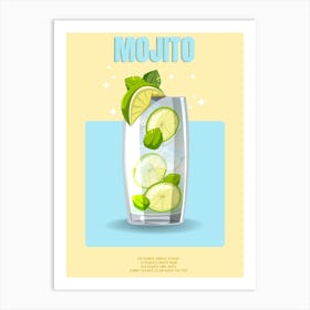 Mojito 4 Art Print