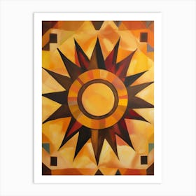 Bohemian Sunburst،
A vibrant representation of the autumn sun.4 Art Print