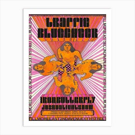 Traffic Concert Poster 1968 Blue Cheer Vintage Fillmore East Poster Art Print