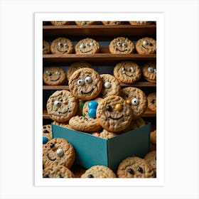 Happy Cookies Art Print