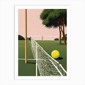 Tennis Court 6 Art Print