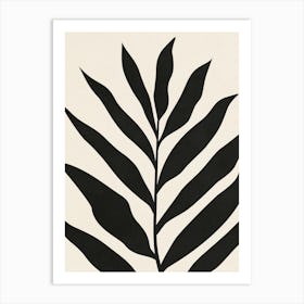 Palm Leaf - b02 Art Print