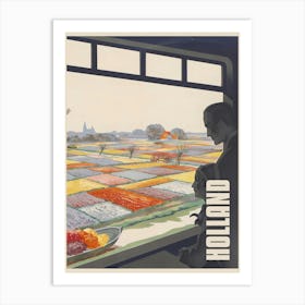 Holland - vintage travel poster 1 Art Print