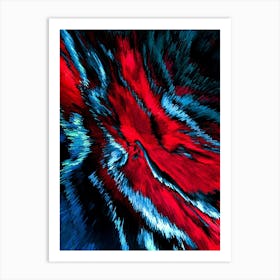 Acrylic Extruded Painting 16 Art Print