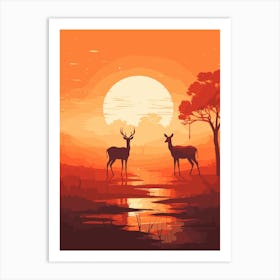 South Luangwa National Park - Zambia Art Print