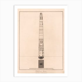 Obelisk At Axum, James Heath Art Print
