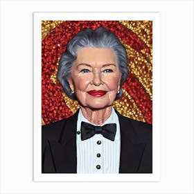 Ellen Burstyn Illustration Movies Art Print