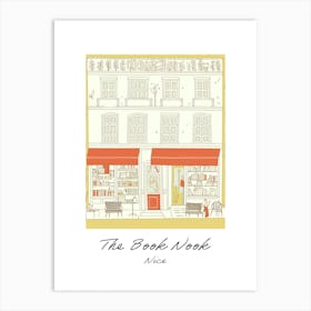 Nice The Book Nook Pastel Colours 3 Poster Art Print