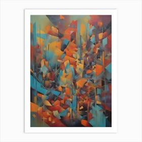 Abstract Painting 9 Art Print