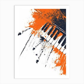 Piano Keys 6 Art Print