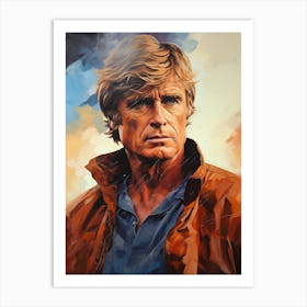 Robert Redford (4) Art Print