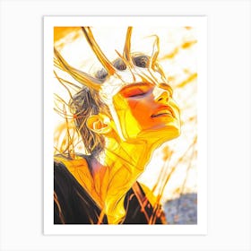 Woman In The Sun Art Print