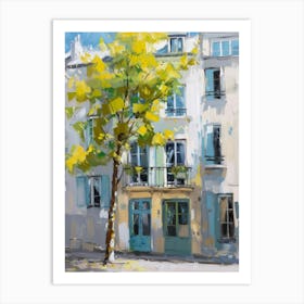 Paris Street Scene Art Print