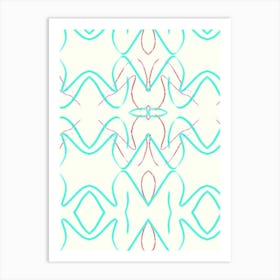 Abstract Pattern 50 Art Print