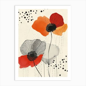 Poppies 77 Art Print