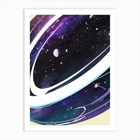 Space Galaxy Art Print