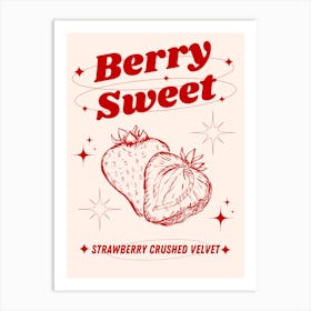 Berry Sweet Art Print