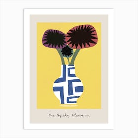 The Spiky Flower Art Print