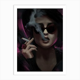 Fight Club Marla Singer I Art Print