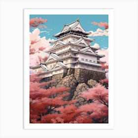 The Himeji Castle Japan Art Print