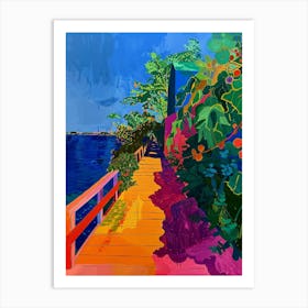 'The Boardwalk' Art Print