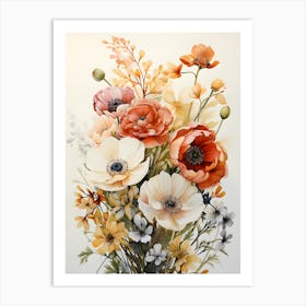 Wildflower Serenity Art Print