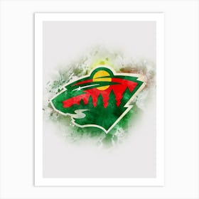 Minnesota Wild Art Print