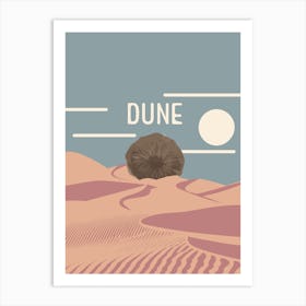 Dune travel Art Print