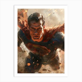 Superman 16 Art Print