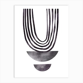 Abstract Necklace Art Print