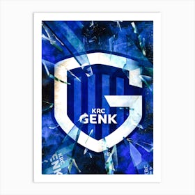 Krc Genk Art Print