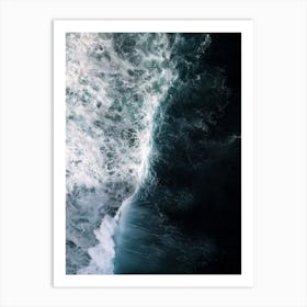Water And Waves Art Print