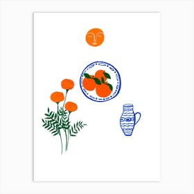 Summer essentials 1 1 Art Print