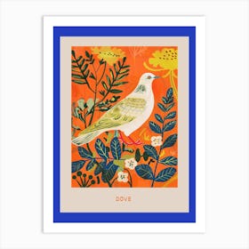 Spring Birds Poster Dove 1 Art Print