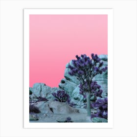 Candy Planet At Joshua Tree National Park In California Art Print