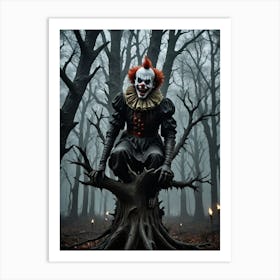 It'S A Clown Art Print