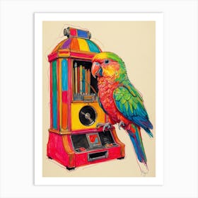 Parrot Machine Art Print