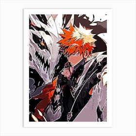 bleach anime Art Print