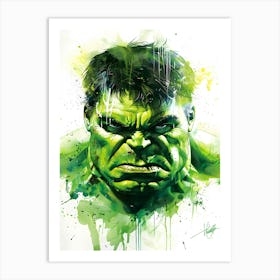 Hulk Marvel Art Print