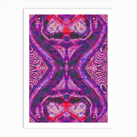 Psychedelic Pattern 4 Art Print