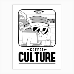 Coffee Culture Art Print