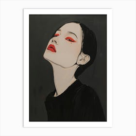 Portrait Of A Woman 430 Art Print